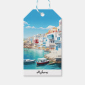 Mykonos Geschenkanhänger (Vorderseite)