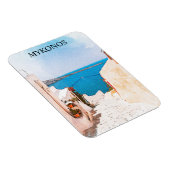 Mykonos Greece Ocean View Travel Magnet (Rechte Seite)