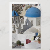 Mykonos Greece Travel Briefpapier (Vorne/Hinten)