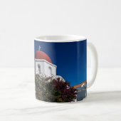 Mykonos Greece Travel - Church Café Europe Tourism Kaffeetasse (VorderseiteRechts)