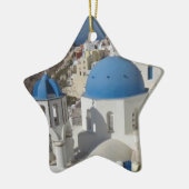 Mykonos Greece Travel Keramik Ornament (Links)