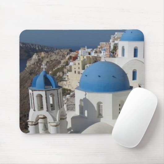 Mykonos Greece Travel Mousepad (Mit Mouse)