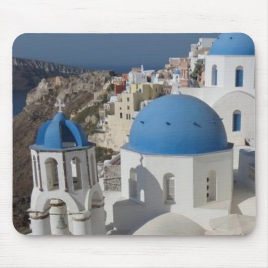 Mykonos Greece Travel Mousepad (Vorne)
