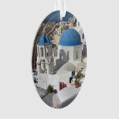Mykonos Greece Travel Ornament (Vorderseite)