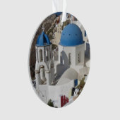 Mykonos Greece Travel Ornament (Vorderseite)