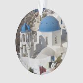Mykonos Greece Travel Ornament (Vorderseite)