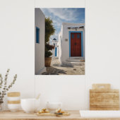 Mykonos Greece Travel Postcard Poster (Küche)