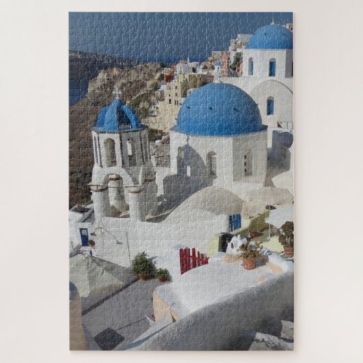 Mykonos Greece Travel Puzzle (Vertikal)