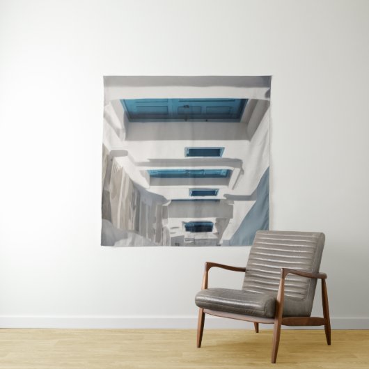 Mykonos Greece Travel Wandteppich (Beispiel (Horizontal))