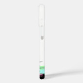 Mykonos Greece Windmills mit Ihrem Monogramm Case-Mate iPhone Hülle (Rückseite / Links)