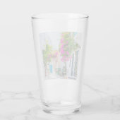 Mykonos, Griechenland Glas (Rückseite)