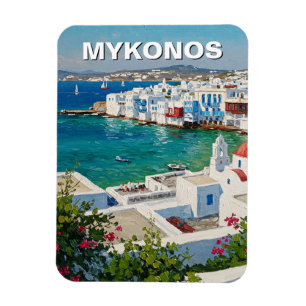 Mykonos Griechenland Griechische Inseln Little Ven Magnet