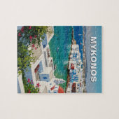 Mykonos Griechenland Griechische Inseln Little Ven Puzzle (Horizontal)