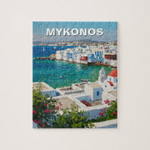 Mykonos Griechenland Griechische Inseln Little Ven Puzzle (Vertikal)