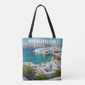 Mykonos Griechenland Griechische Inseln Little Ven Tasche (Rückseite)