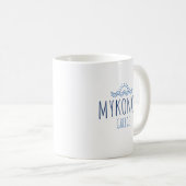 Mykonos Griechenland Kaffeetasse (VorderseiteRechts)