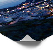 Mykonos, Griechenland landschaftliches Foto Poster (Ecke)