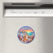 Mykonos Griechenland Magnet (In Situ (Geschirrspüler))