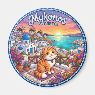 Mykonos Griechenland Magnet