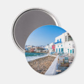 Mykonos, Griechenland Magnet (Vorderseite/Rückseite)