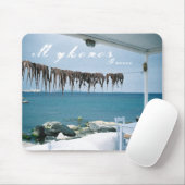 Mykonos, Griechenland Mousepad (Mit Mouse)