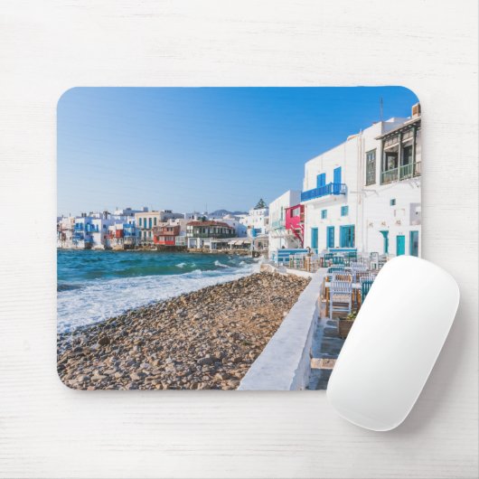 Mykonos, Griechenland Mousepad (Mit Mouse)
