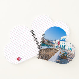 Mykonos, Griechenland Notizblock