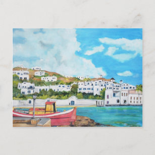 Mykonos, Griechenland Postcard Postkarte