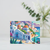 Mykonos, Griechenland Postkarte (Stehend Vorderseite)