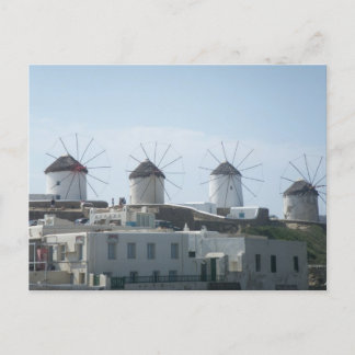 Mykonos, Griechenland Postkarte