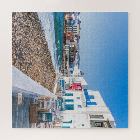 Mykonos, Griechenland Puzzle (Horizontal)