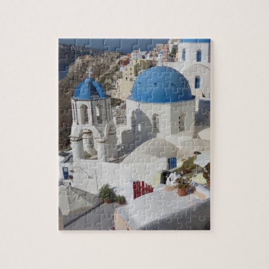 Mykonos Griechenland Reise Puzzle (Vertikal)