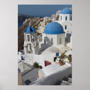 Mykonos Griechenland Reiseplakat Poster