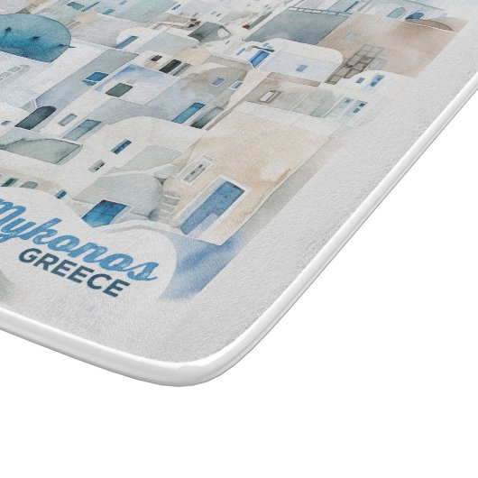 Mykonos Griechenland Schneidebrett (Ecke)