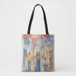 Mykonos, Griechenland Tote Bag Tasche