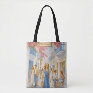 Mykonos, Griechenland Tote Bag Tasche