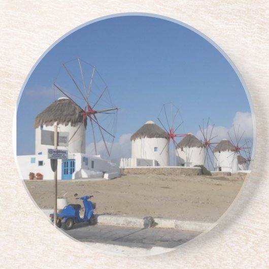 Mykonos Griechenland Untersetzer (Vorne)