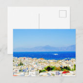Mykonos Innenstadt. Postkarte (Vorne/Hinten)