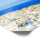 Mykonos-Insel Fotodruck (Ecke)