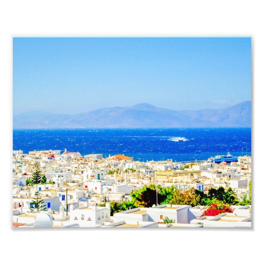 Mykonos-Insel Fotodruck (Vorne)