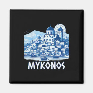 Mykonos Insel Griechenland Griechisches Souvenir S Magnet
