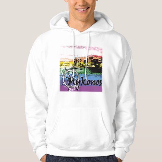 MYKONOS INSEL HOODIE (Vorderseite)