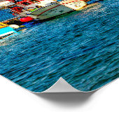 Mykonos-Insel Poster (Ecke)