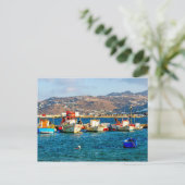 Mykonos-Insel Postkarte (Stehend Vorderseite)