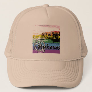 MYKONOS INSEL TRUCKERKAPPE
