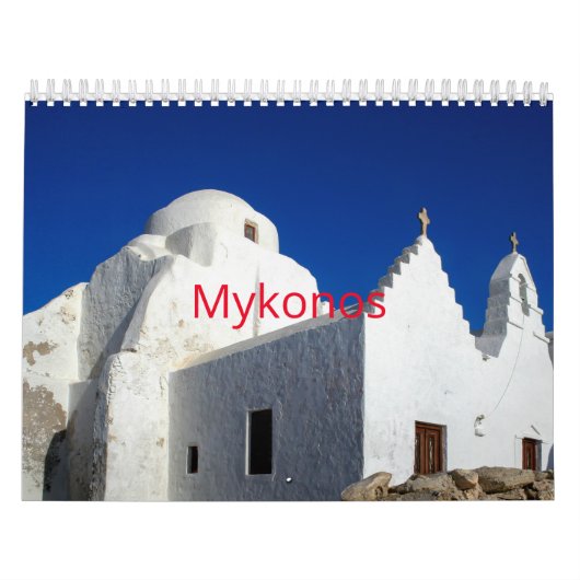 Mykonos Kalender (Titelbild)