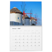 Mykonos Kalender (Jan 2027)