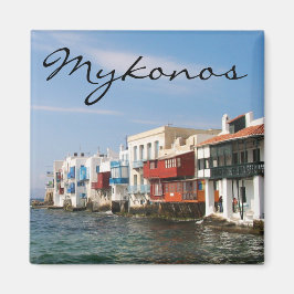Mykonos Little Venice Kühlschrankmagnet