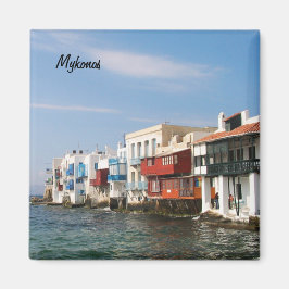 Mykonos Little Venice Kühlschrankmagnet