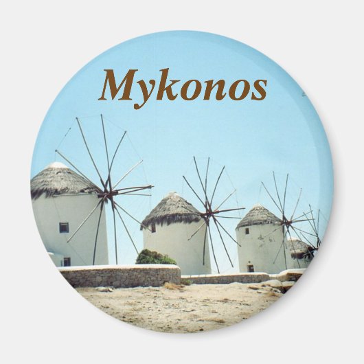 Mykonos-Magnet Magnet (Vorne)